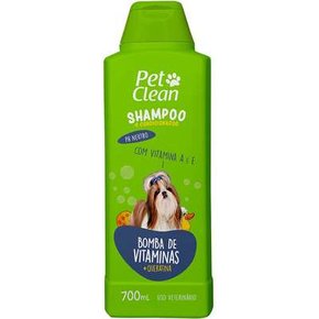 Shampoo Pet Clean Bomba de Vitaminas 700ml