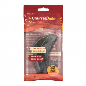 03 churrasquito para caes casquinho natural